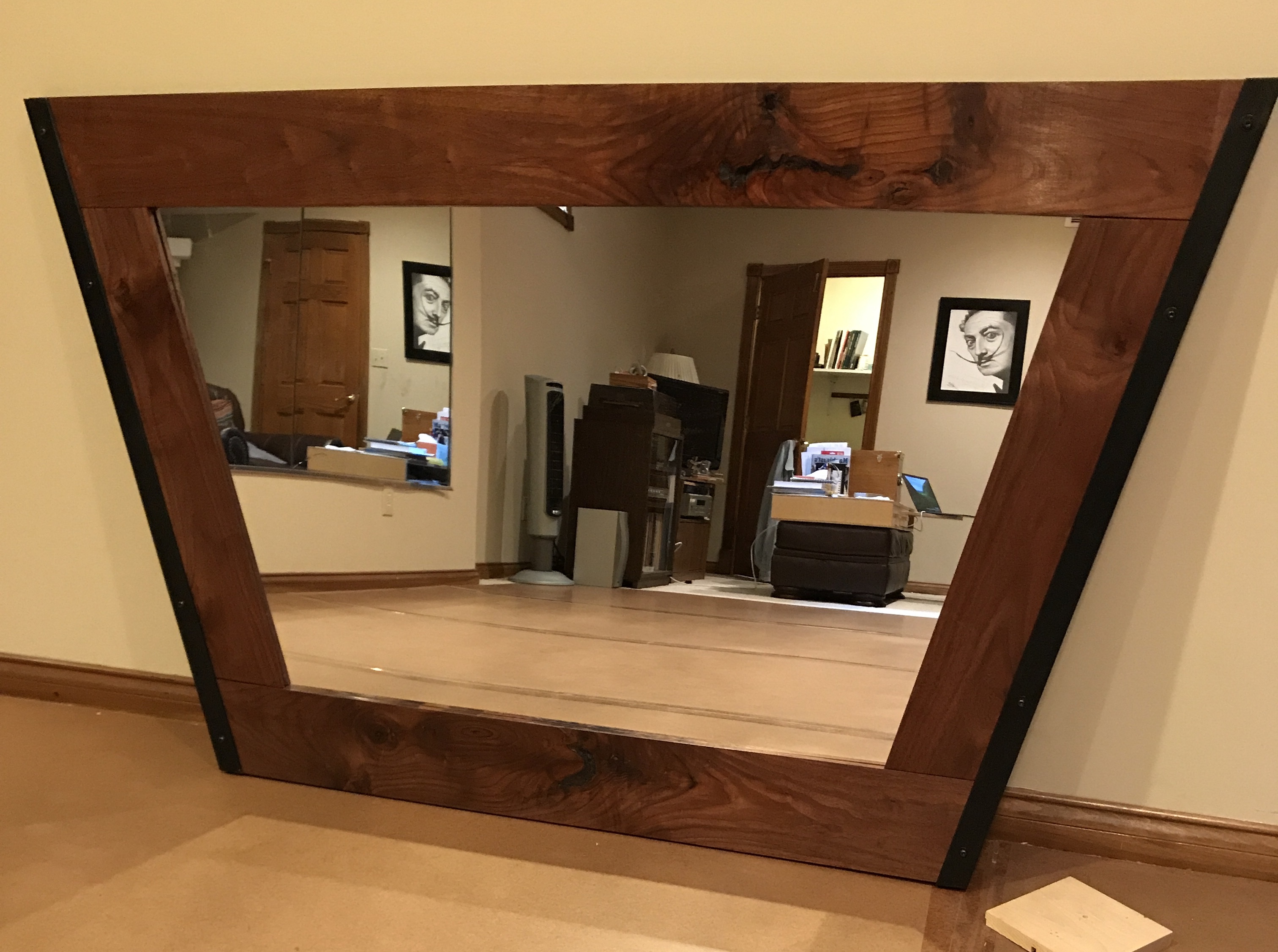 Mirror frame completed